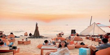 Ốc Sên Beach Bar & Club sở hữu một thiết kế đẹp mắt và sang trọng