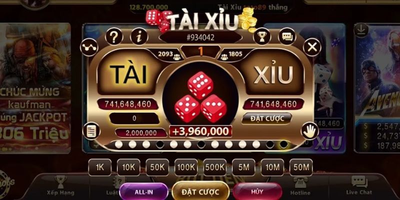 Cách chơi Tài Xỉu cược bộ đôi, bộ ba