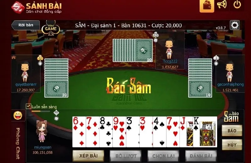 chơi sâm lốc có thối 2 không?